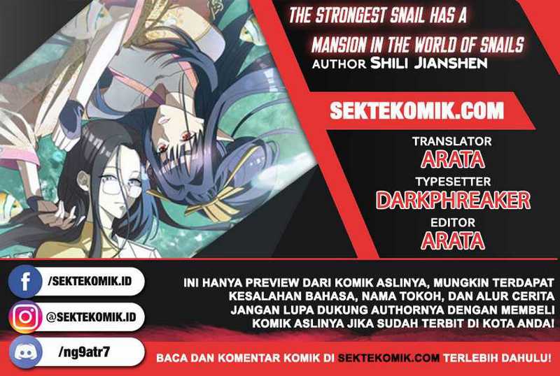 Komik The Strongest Snail Has A Mansion In The World Of Snails Chapter 04 gambar 1