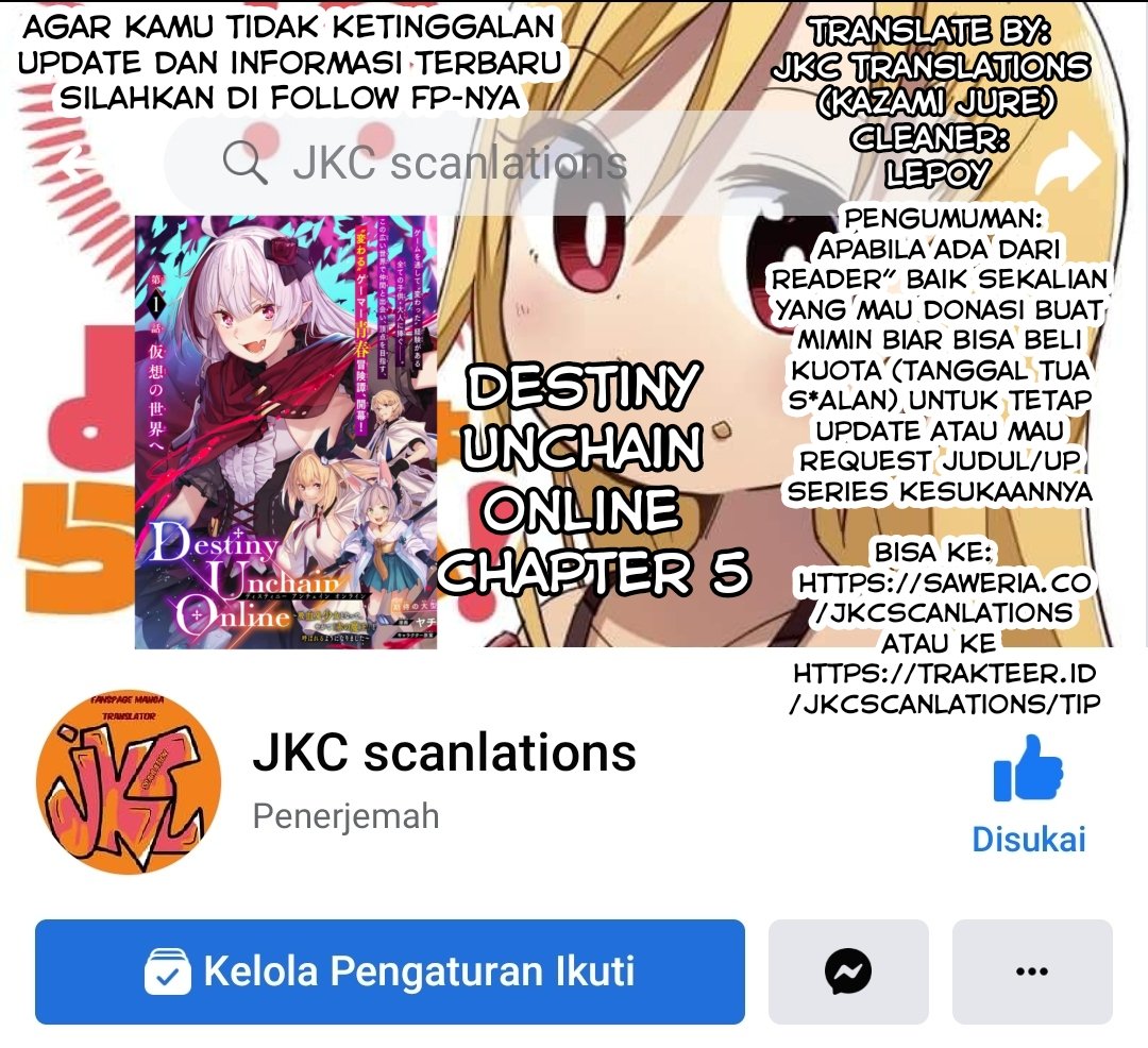 Destiny Unchain Online Chapter 05 Gambar 33