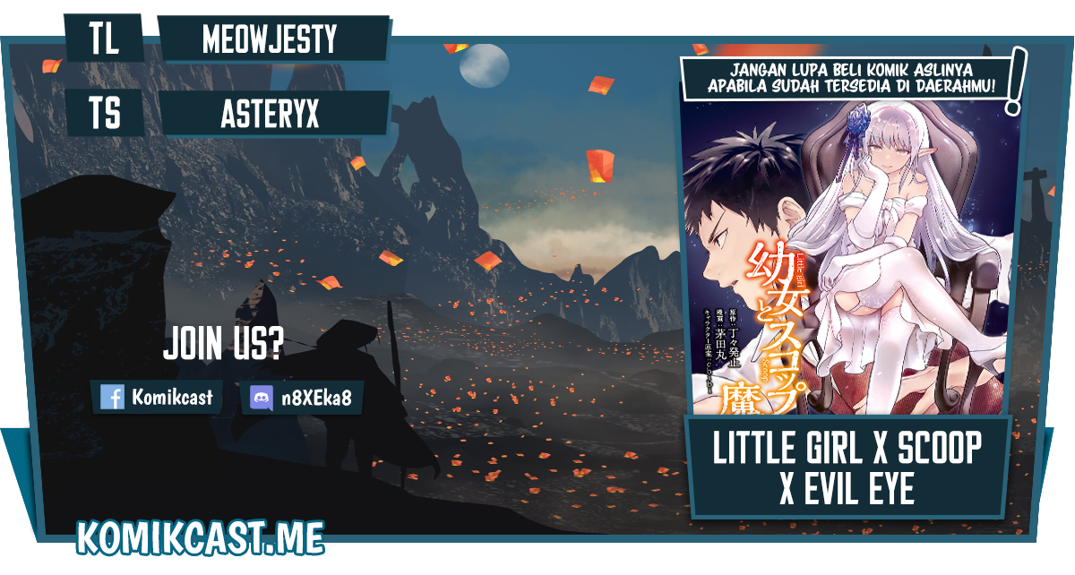 Komik Little Girl x Scoop x Evil Eye Chapter 19.1 gambar 1