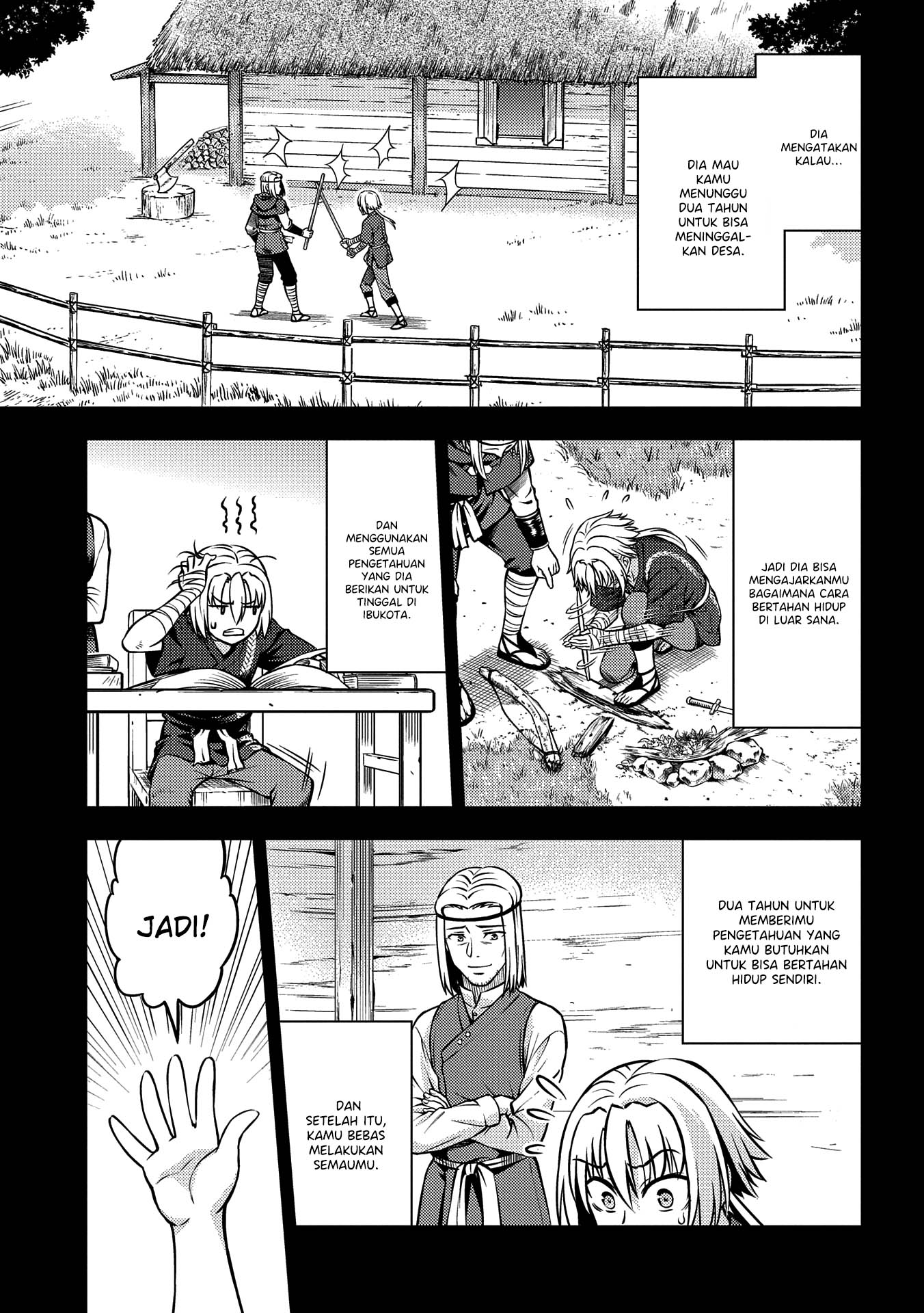 Hoshikiri no Kenshi Chapter 04 Gambar 12