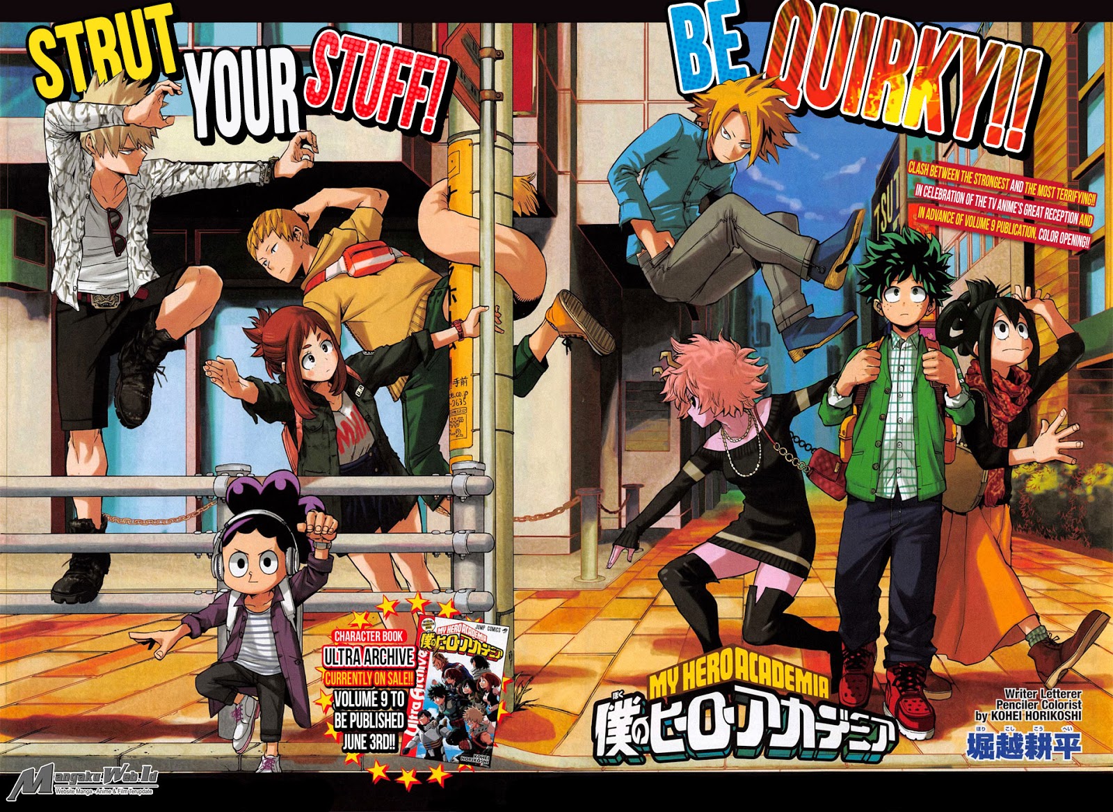 Manga Boku no Hero Academia Chapter 91 gambar 2