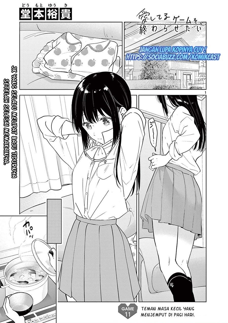 Komik Aishiteru Game wo Owarasetai Chapter 11 gambar 1