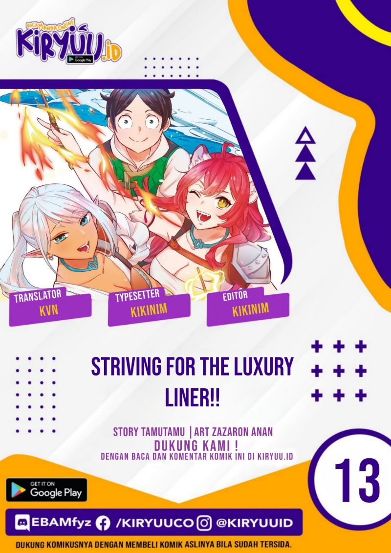 Komik Striving For The Luxury Liner!! ~Get That Rich Chapter 13 gambar 1