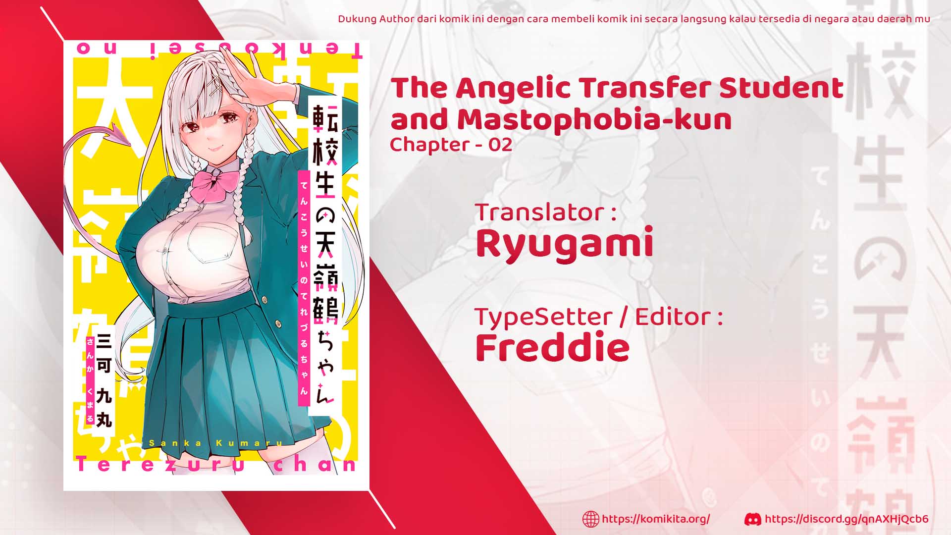 The Angelic Transfer Student and Mastophobia-kun Chapter 02 Gambar 4