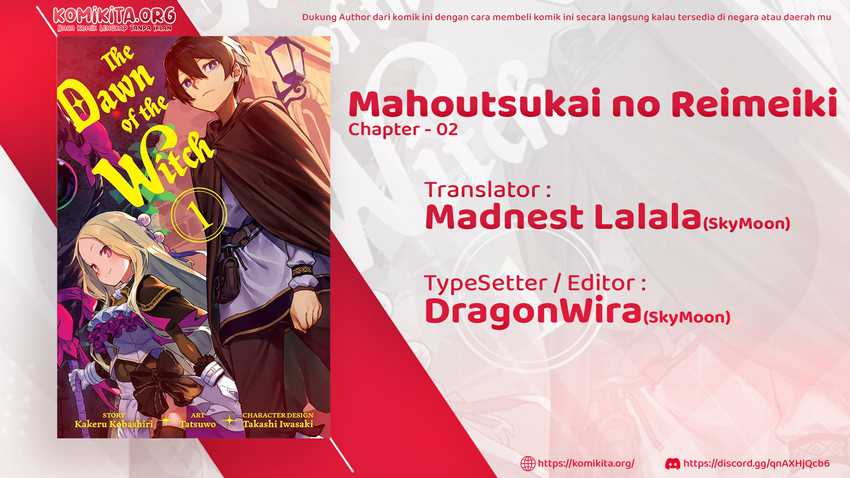 Mahoutsukai Reimeiki Chapter 02 Gambar 3