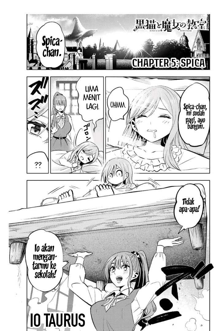Manga Kuroneko to Majo no Kyoushitsu Chapter 05 gambar 2
