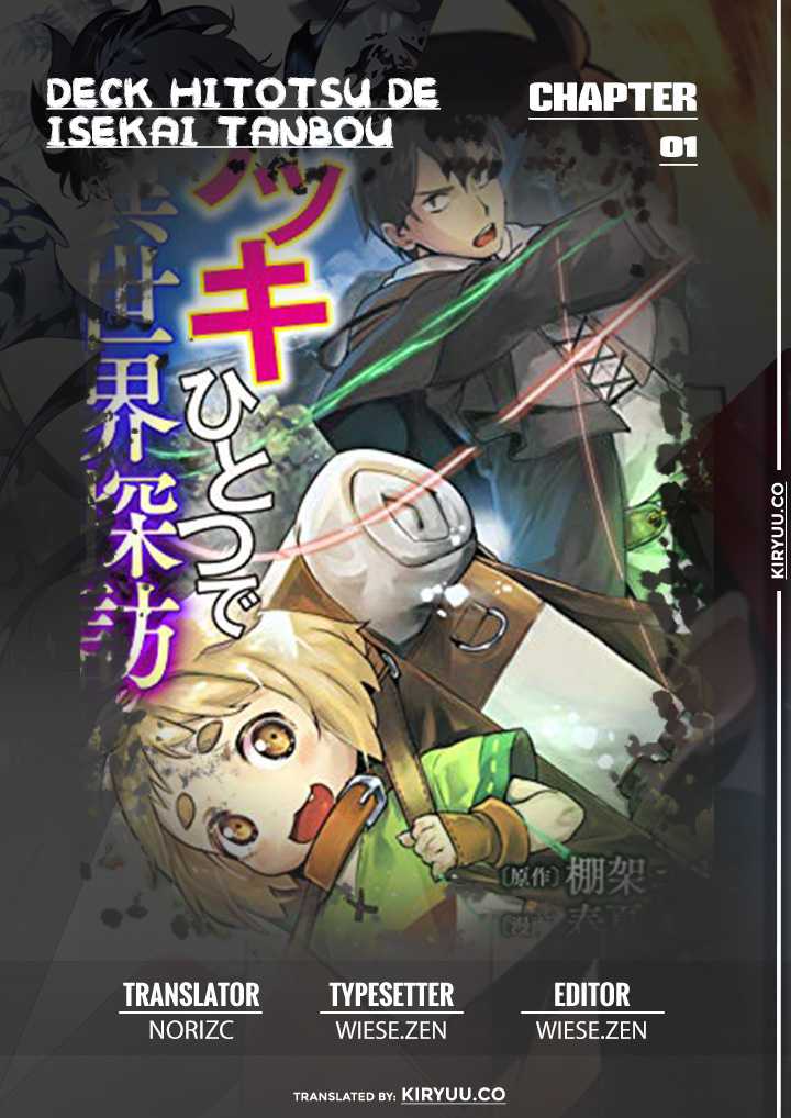 Manga Deck Hitotsu de Isekai Tanbou Chapter 01 gambar 2