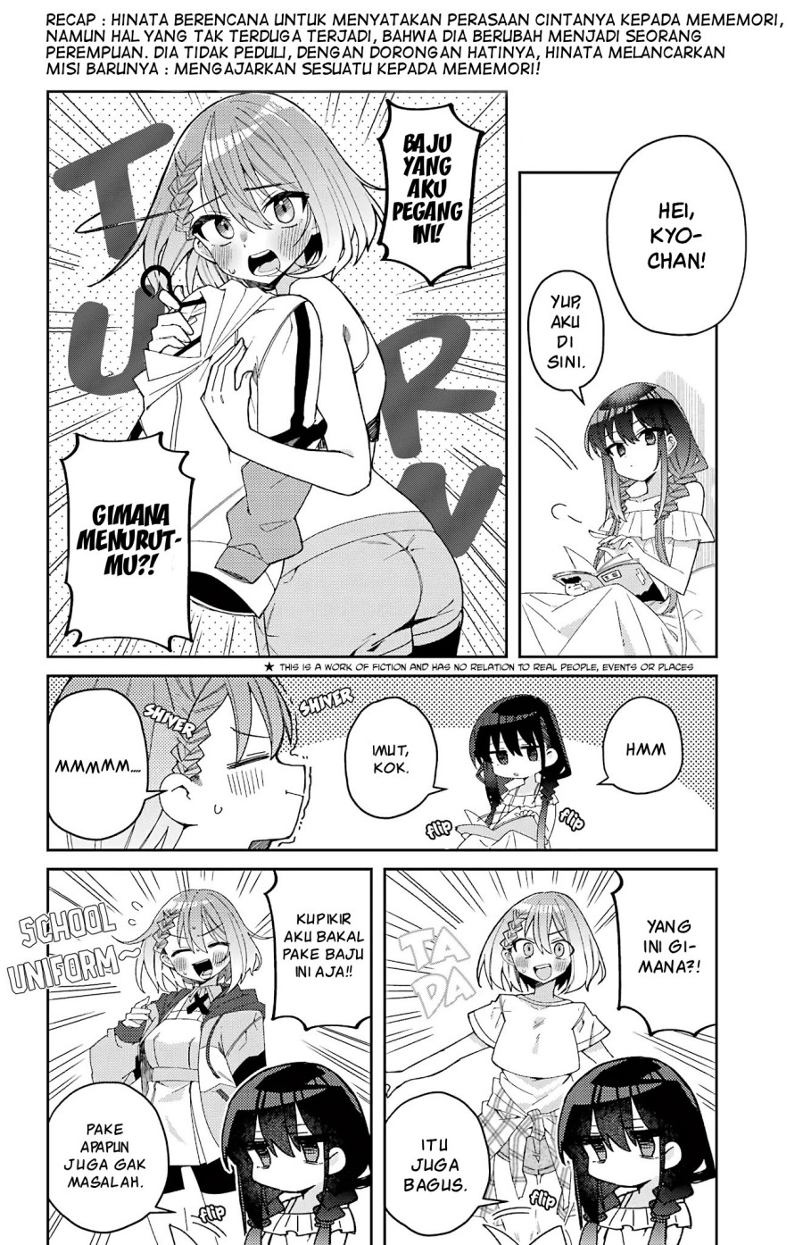 Manga Mememori-kun ni wa kanawanai Chapter 4 gambar 2