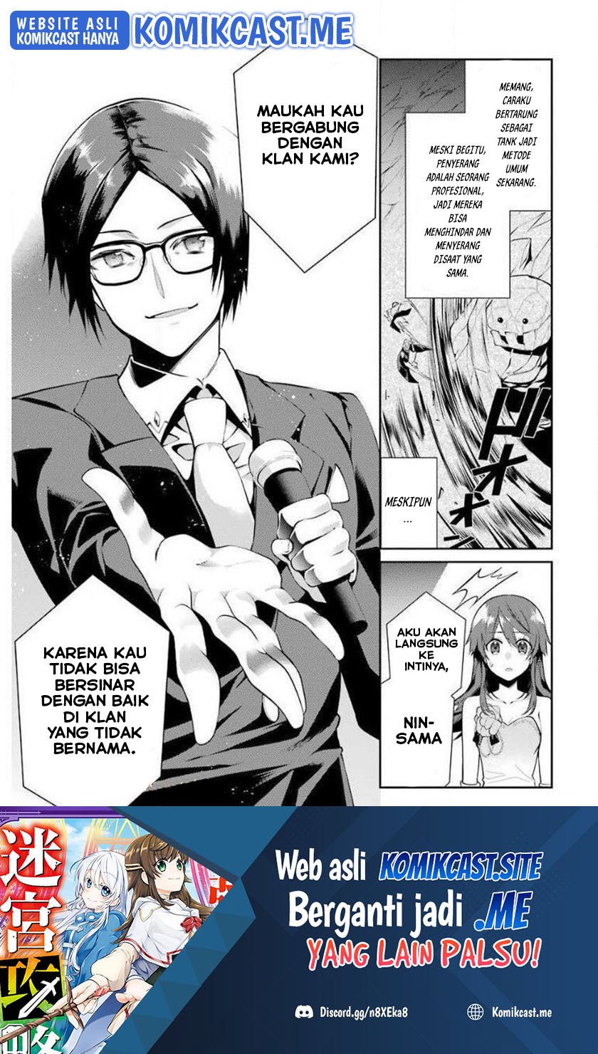 Manga The Labyrinth Raids of the Ultimate Tank ~The Tank Possessing a Rare 9,999 Endurance Skill was Expelled from the Hero Party~ Chapter 13.4 gambar 2