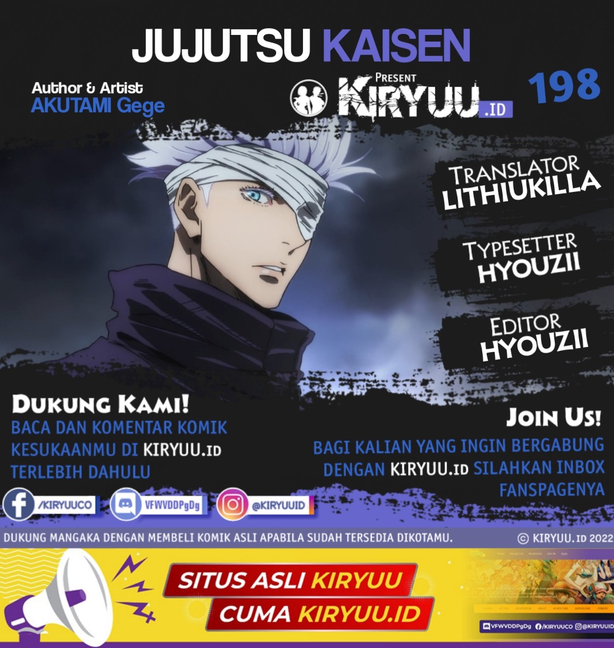 Komik Jujutsu Kaisen Chapter 198 gambar 1