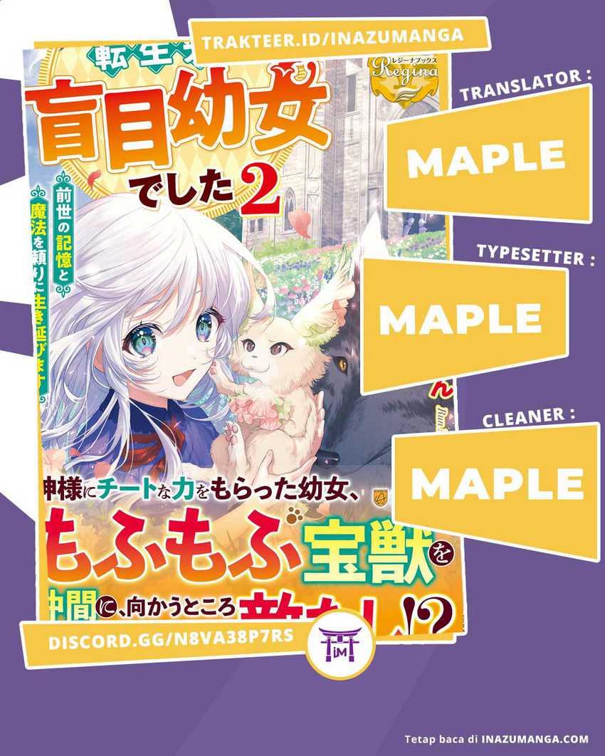 Komik Tensei-saki wa Moumoku Youjo deshita: Zense no Kioku to Mahou wo Tayori ni Ikinobimasu Chapter 02 gambar 1