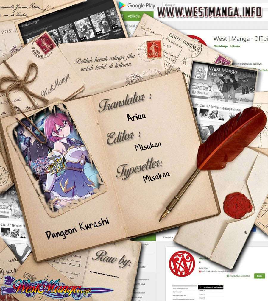 Komik Dungeon Kurashi No Moto Yuusha Chapter 25 gambar 1