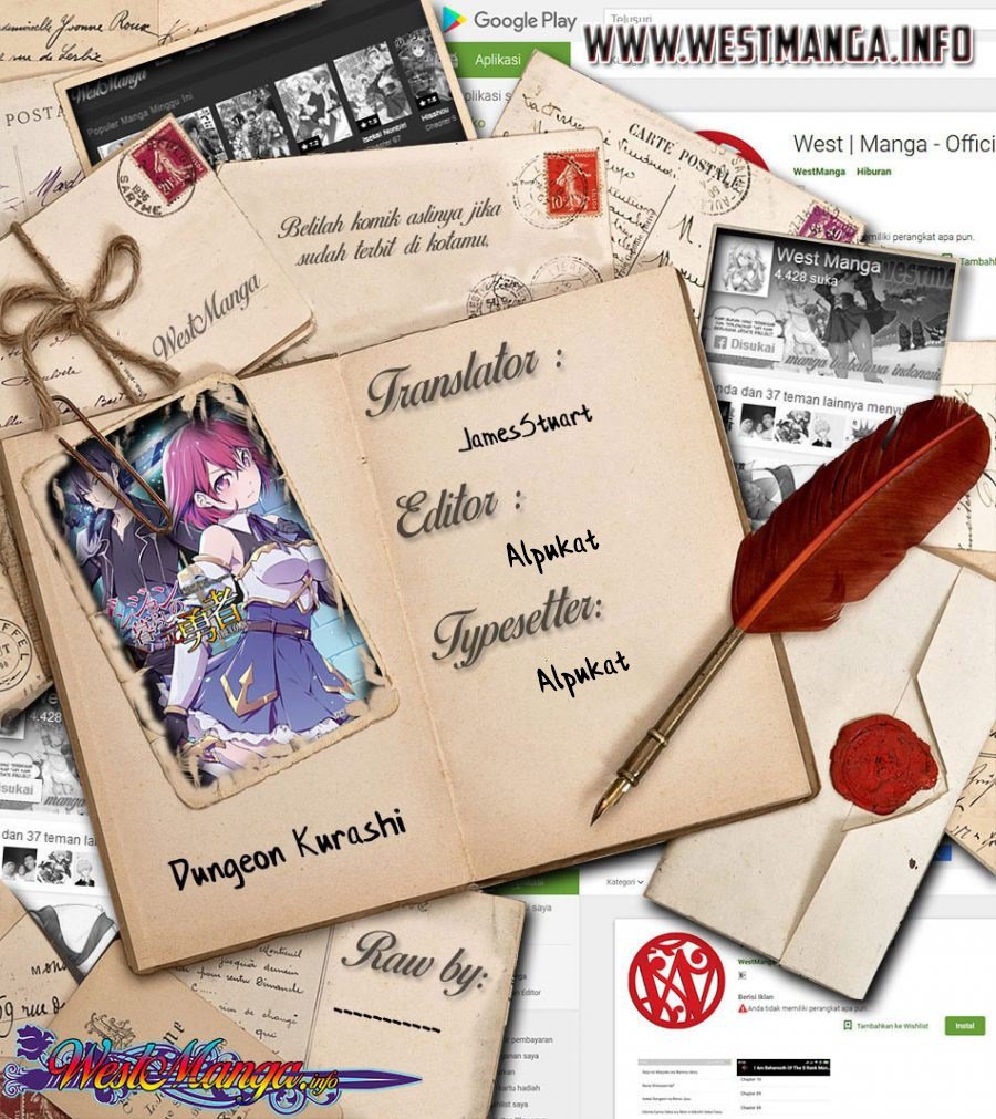 Komik Dungeon Kurashi No Moto Yuusha Chapter 20 gambar 1