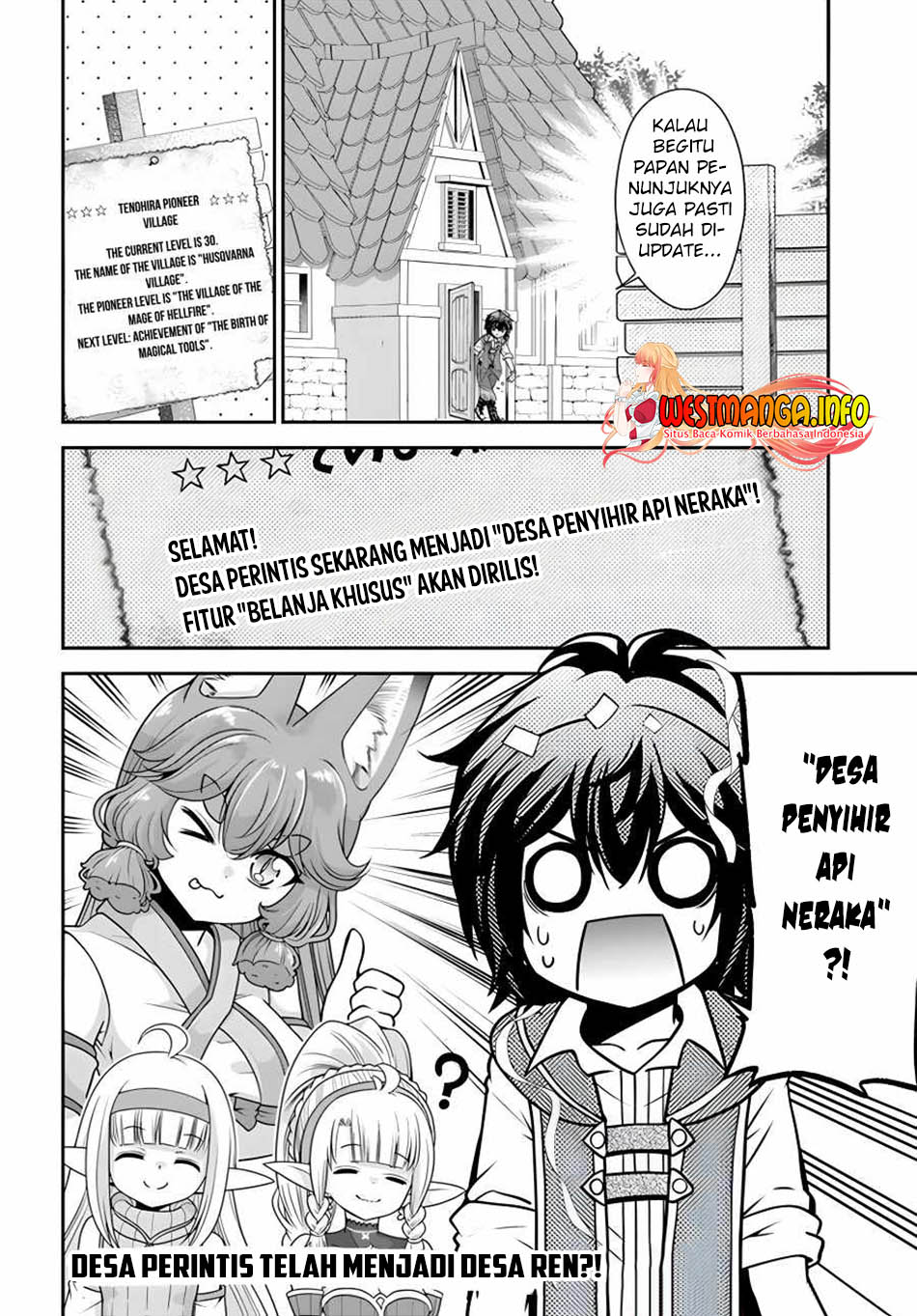 Tenohira Kaitaku Mura de Isekai Kenkokuki: Fueteku Yome-tachi to Nonbiri Mujintou Life (fix) Chapter 34 Gambar 27