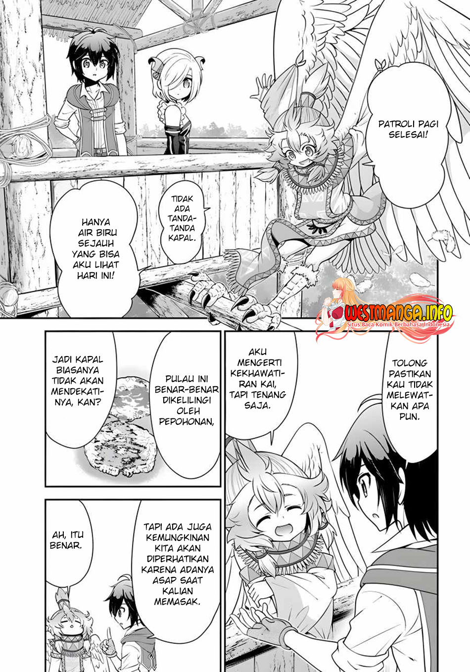 Tenohira Kaitaku Mura de Isekai Kenkokuki: Fueteku Yome-tachi to Nonbiri Mujintou Life (fix) Chapter 34 Gambar 7