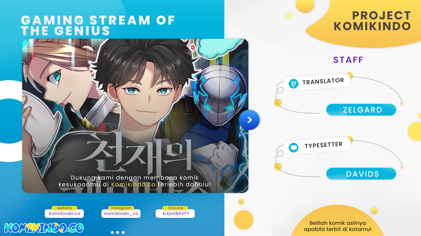 Komik Gaming Stream of the Genius Chapter 11 gambar 1