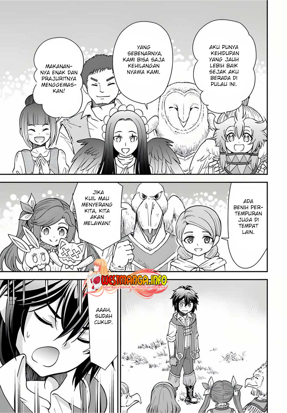 Tenohira Kaitaku Mura de Isekai Kenkokuki: Fueteku Yome-tachi to Nonbiri Mujintou Life (fix) Chapter 35 Gambar 20