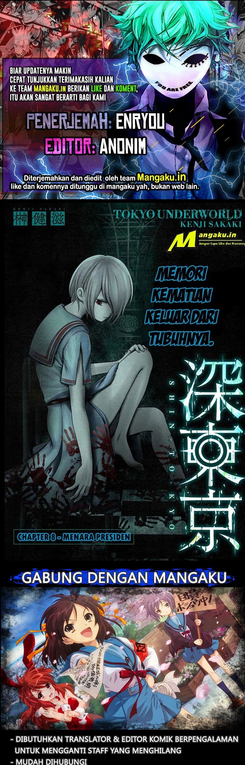 Komik Tokyo Underworld Chapter 08 gambar 1