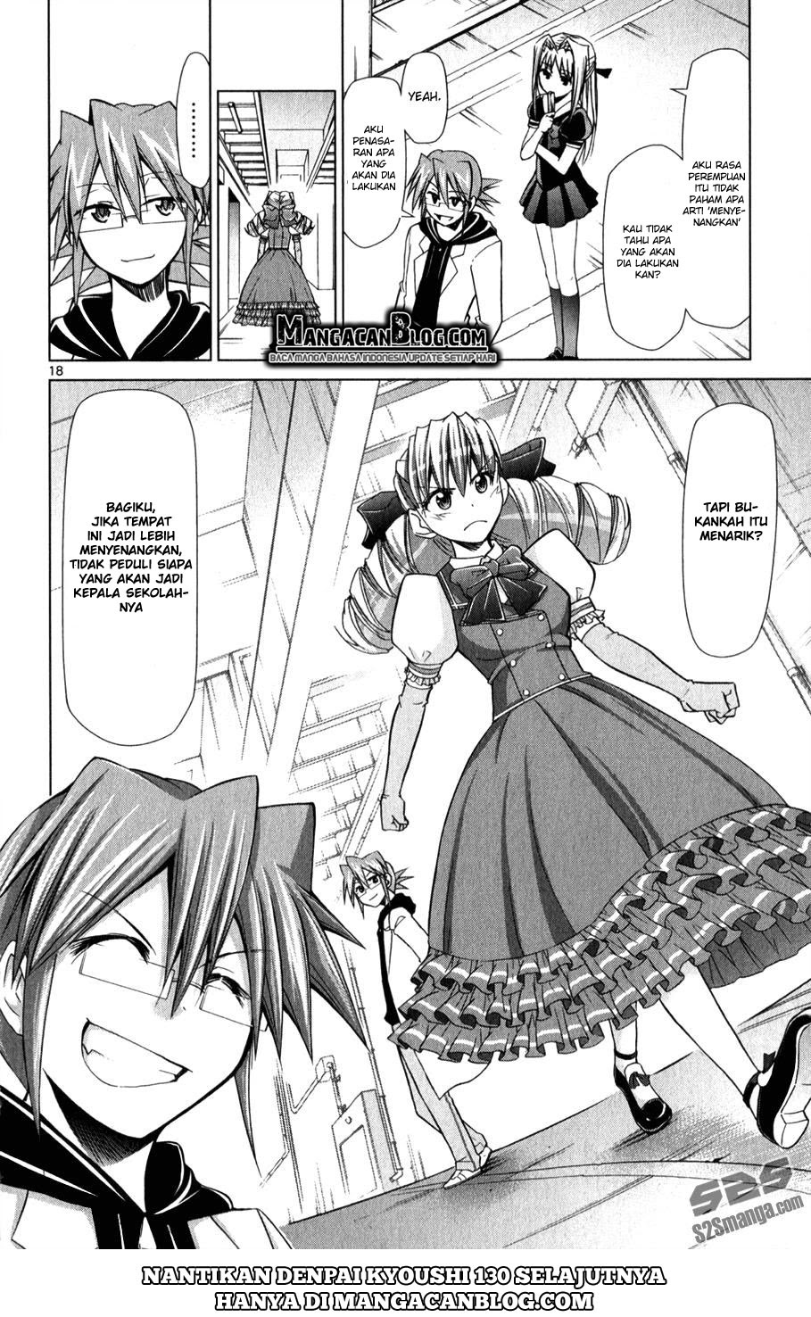 Denpa Kyoushi Chapter 129 Gambar 18