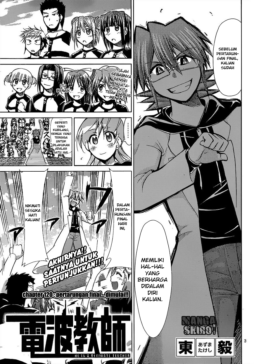 Denpa Kyoushi Chapter 120 Gambar 4