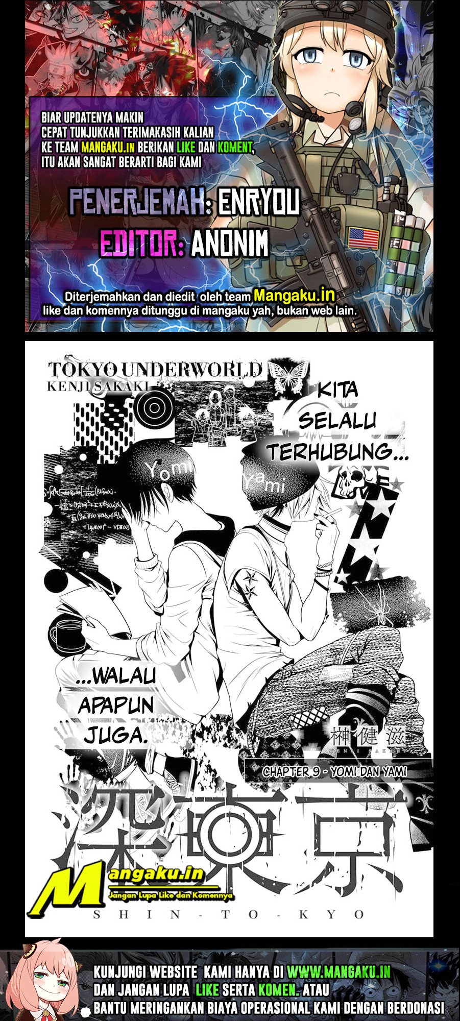 Komik Tokyo Underworld Chapter 09 gambar 1