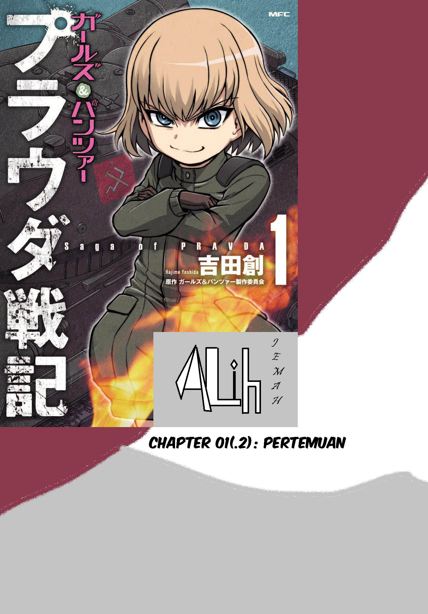 Komik Girls und Panzer – Saga of Pravda Chapter 1.2 gambar 1