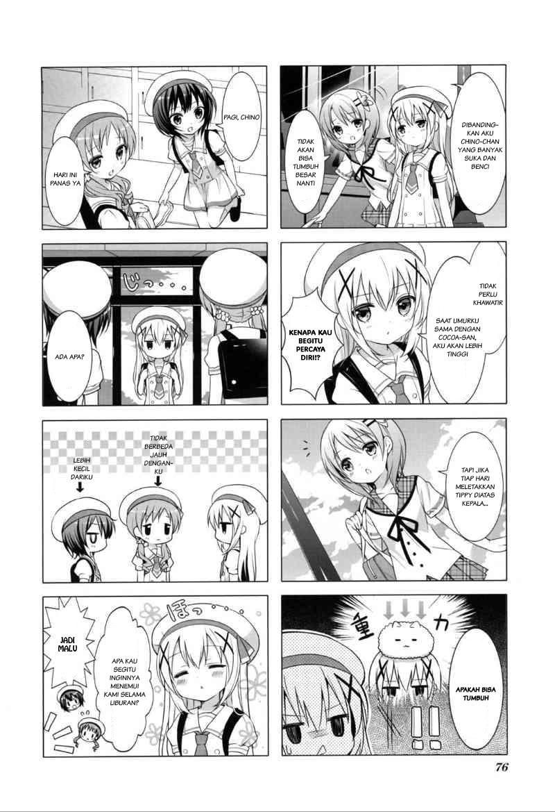 Manga Gochuumon wa Usagi desu ka? Chapter 9 gambar 2