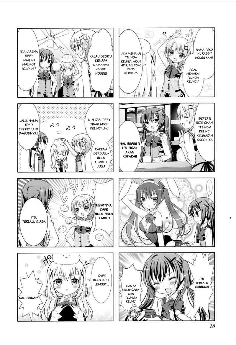 Manga Gochuumon wa Usagi desu ka? Chapter 2 gambar 2