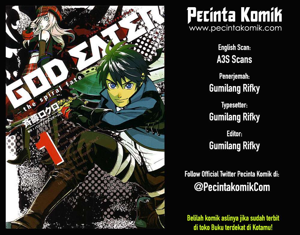 Komik GOD EATER: The Spiral Fate Chapter 1 gambar 1
