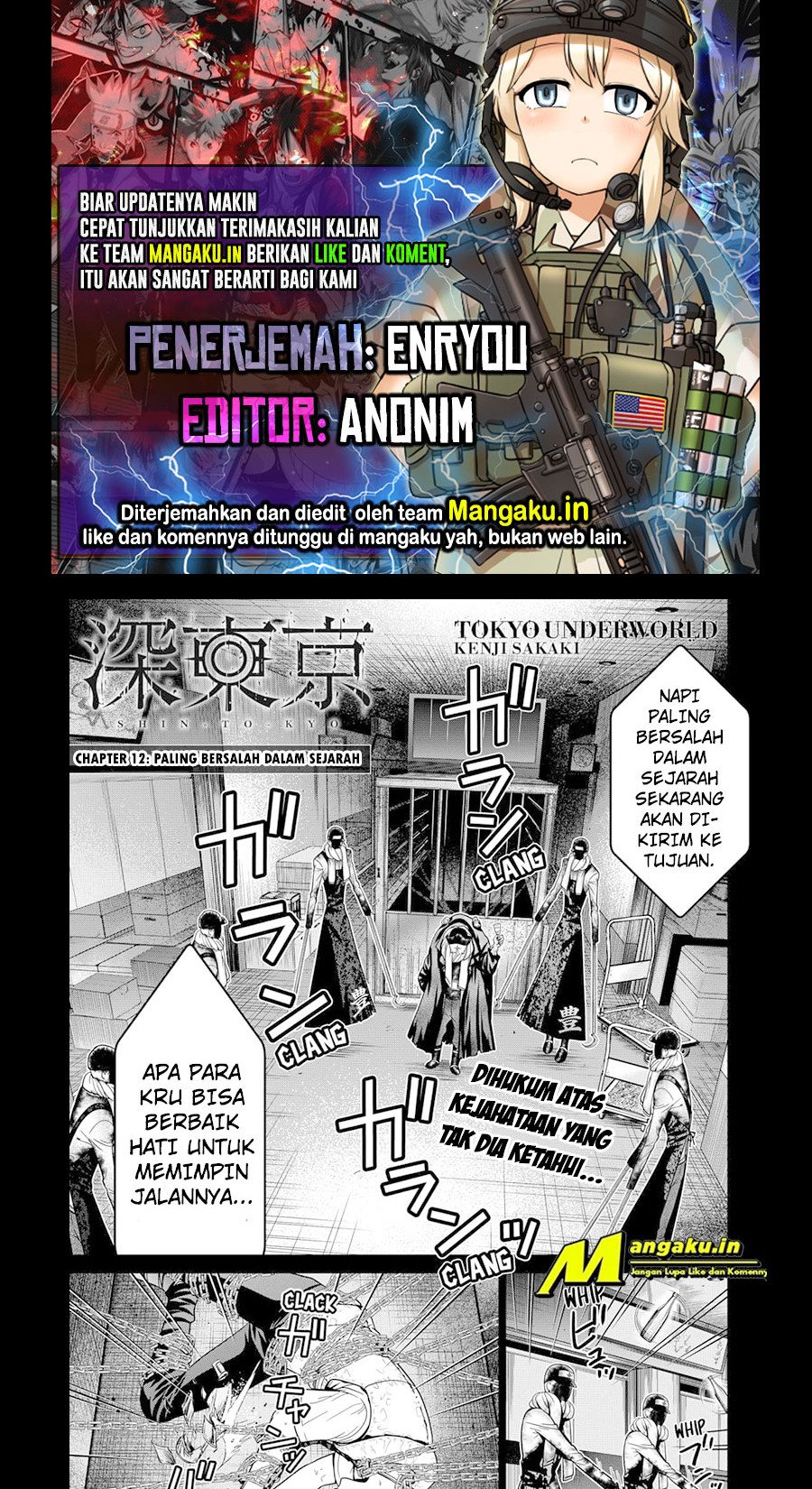 Komik Tokyo Underworld Chapter 12 gambar 1