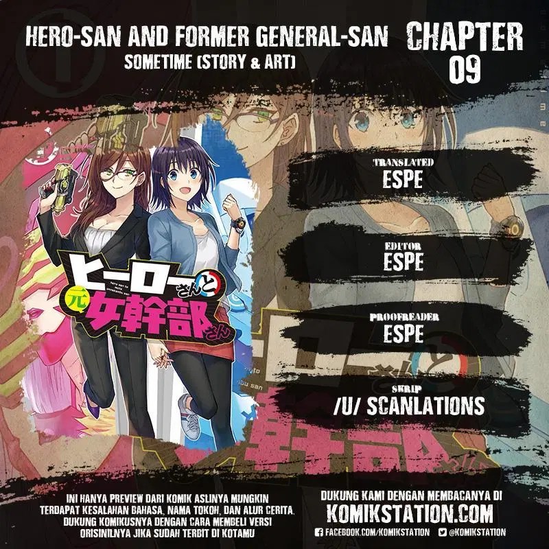 Komik Hero-san and Former General-san Chapter 09 gambar 1