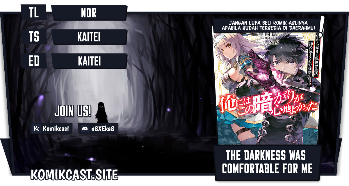 Komik The Darkness was Comfortable for Me Chapter 11 gambar 1