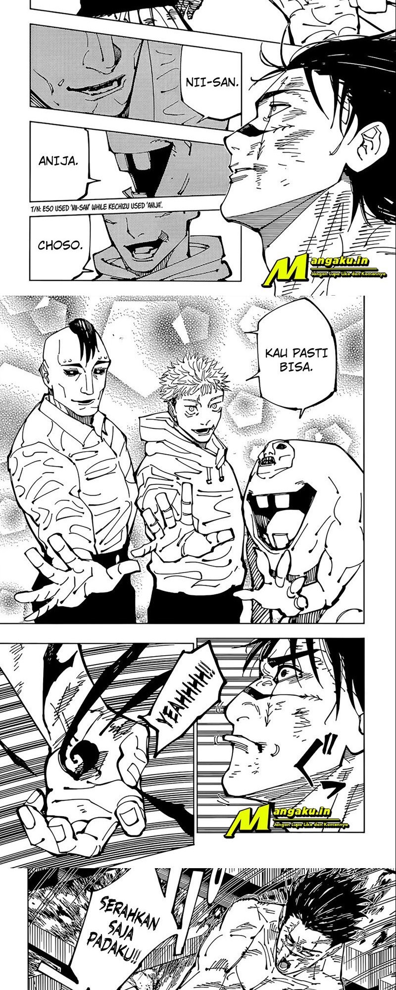 Manga Jujutsu Kaisen Chapter 204 gambar 2