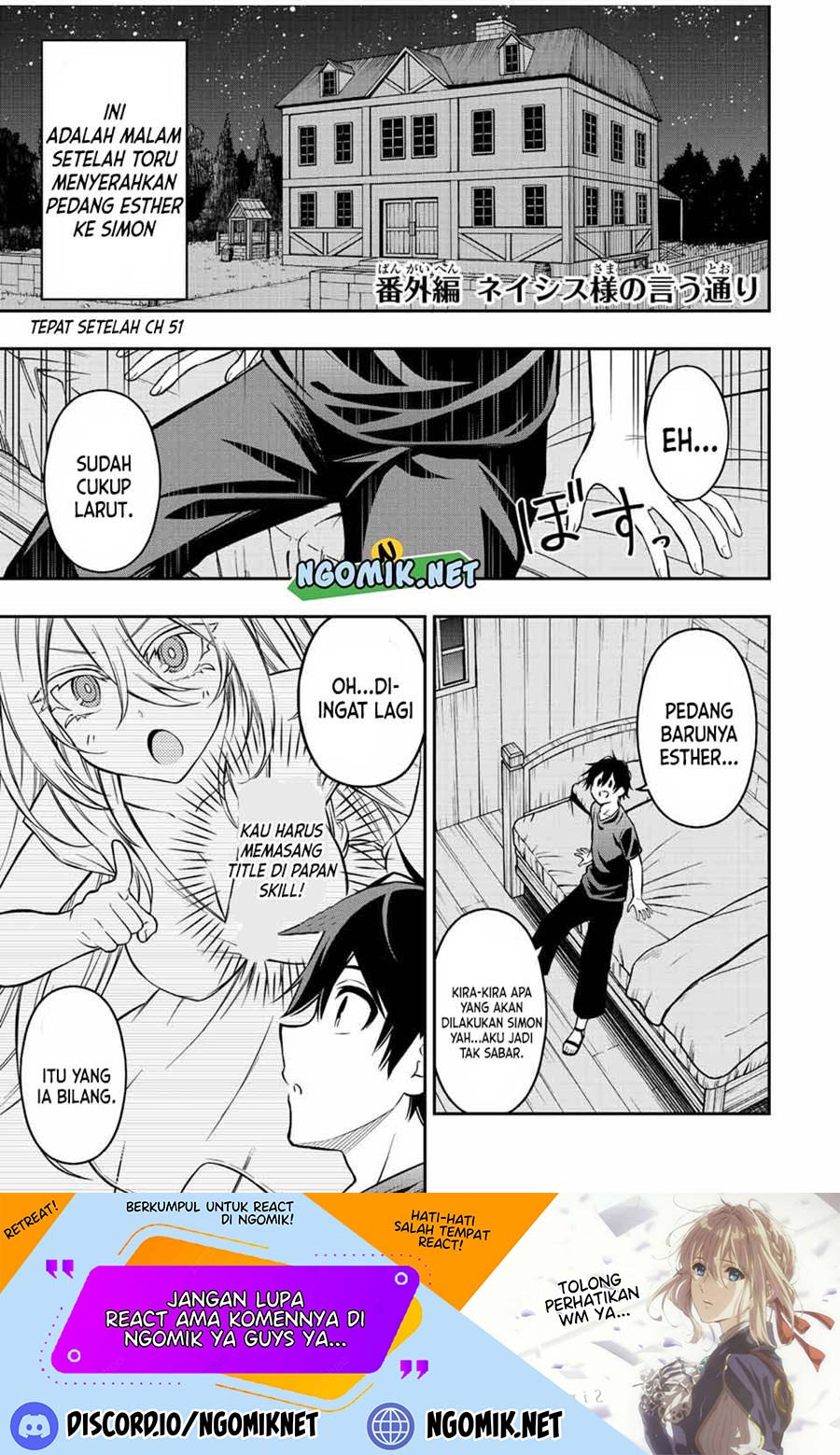 Manga The Reincarnated Inferior Magic Swordsman Chapter 63 gambar 2