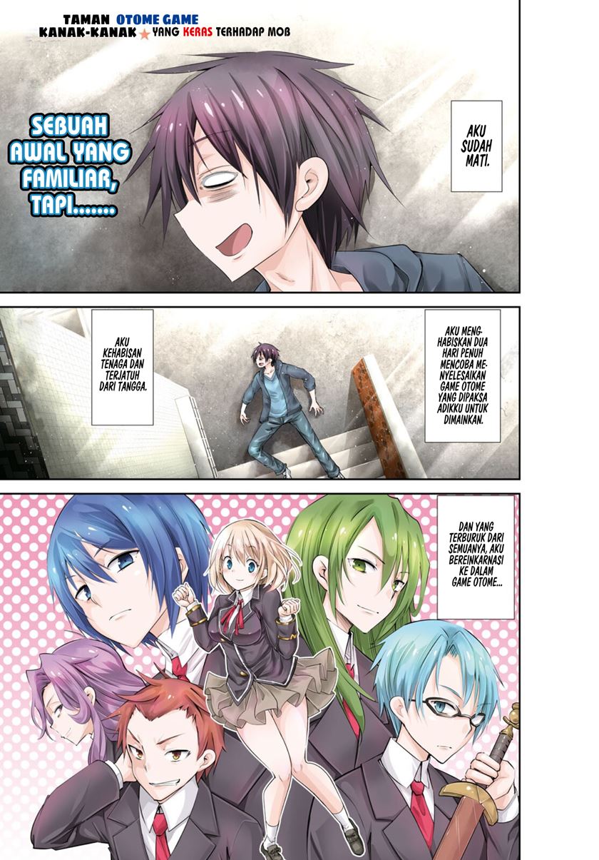 Manga The World of Otome Games Kindergarten is Tough for Mobs Chapter 01 gambar 2