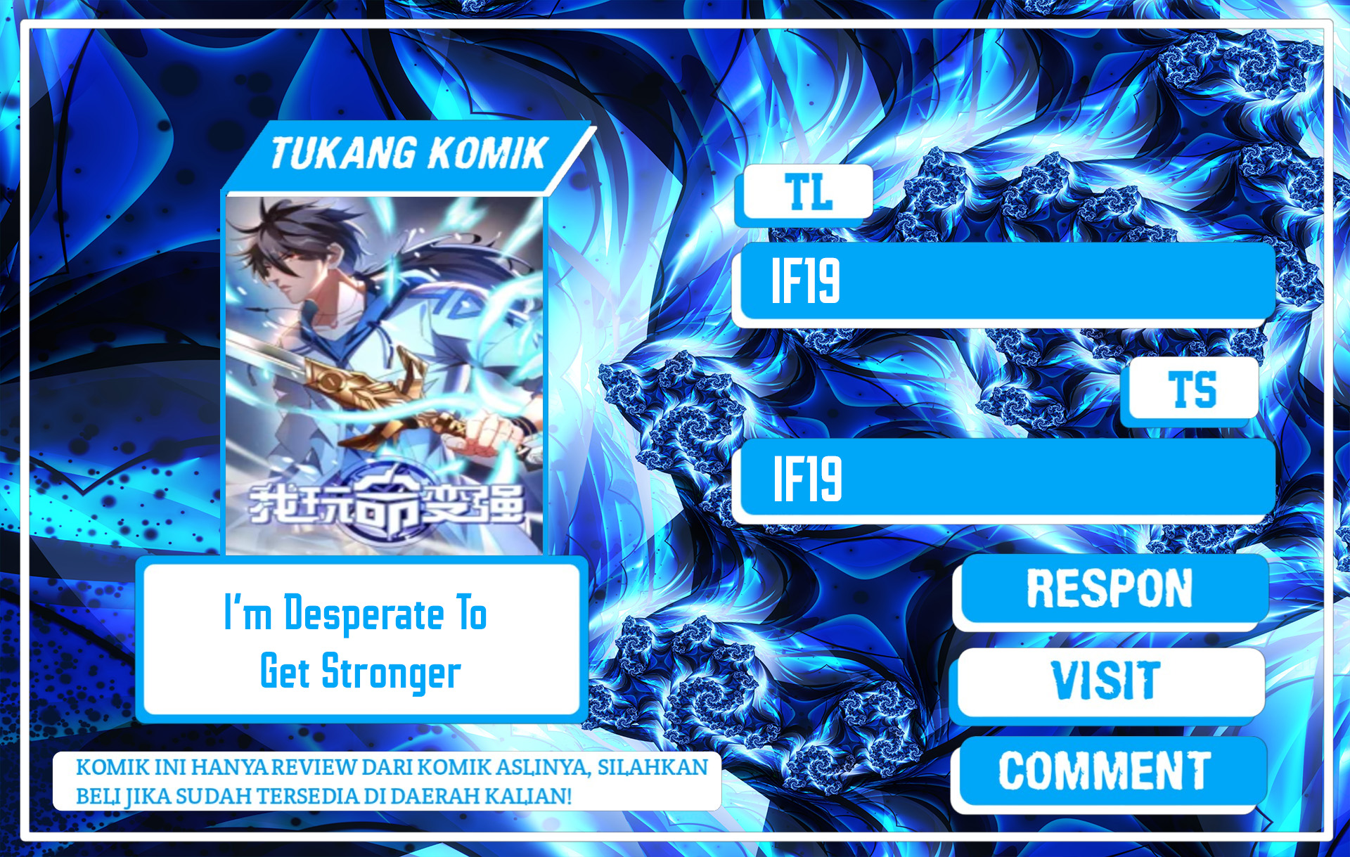 Komik I’m desperate to get stronger Chapter 28 gambar 1