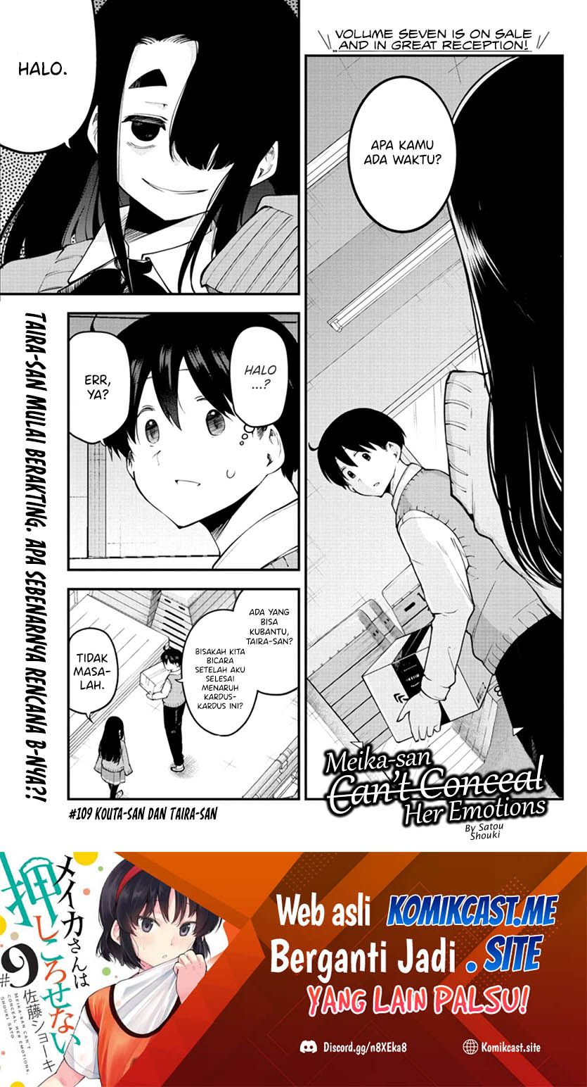 Manga Meika-san Can’t Conceal Her Emotions Chapter 109 gambar 2