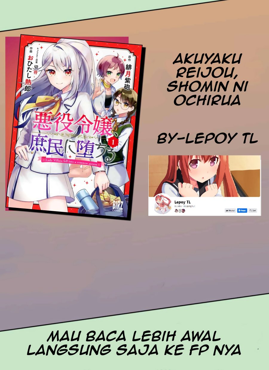 Komik The Villainess Became a Commoner Chapter 09 gambar 1