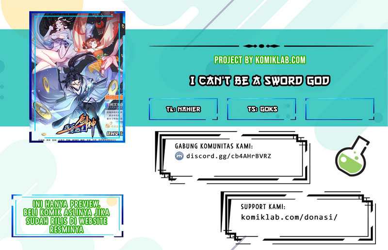 Komik I Can’t Be a Sword God Chapter 06 gambar 1