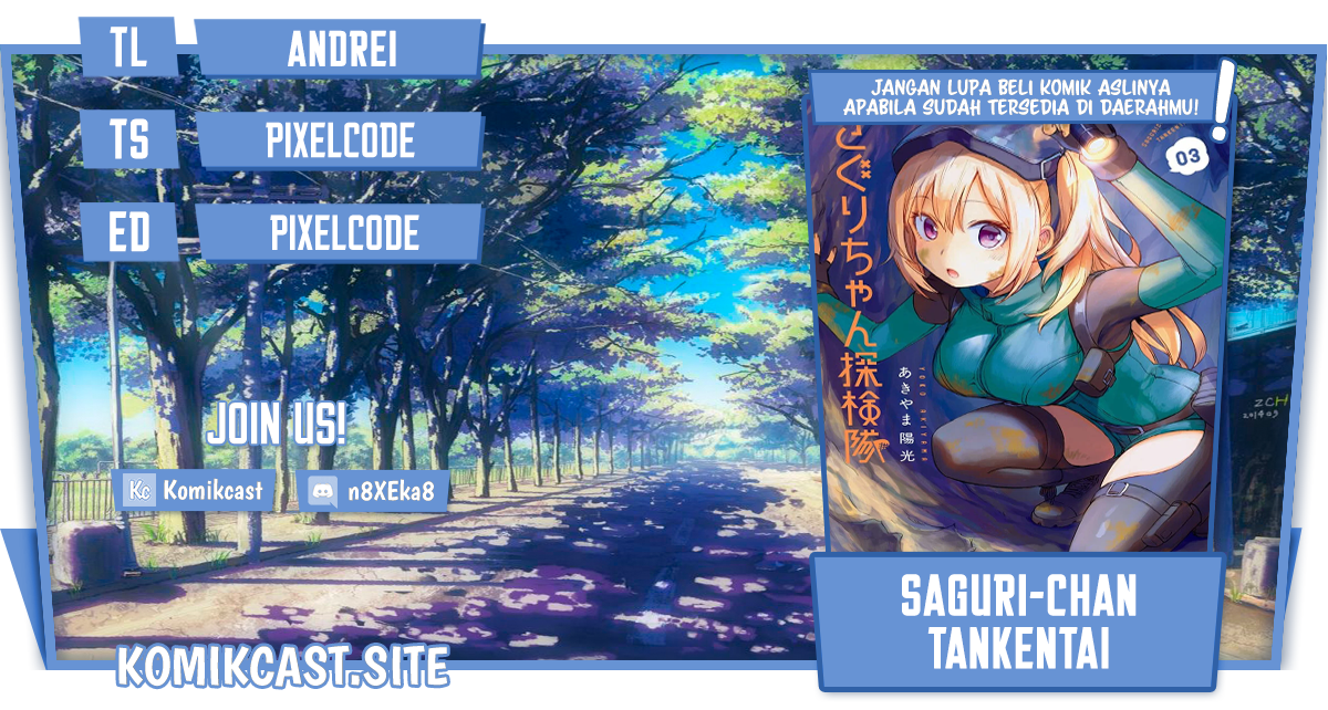 Komik Saguri-chan Tankentai Chapter 34 gambar 1