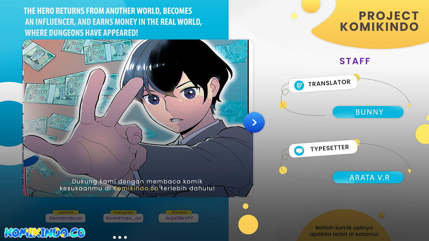 Komik The Hero Returns From Another World Chapter 01.1 gambar 1