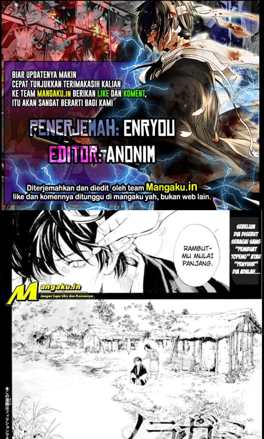Komik Noragami Chapter 103.2 gambar 1