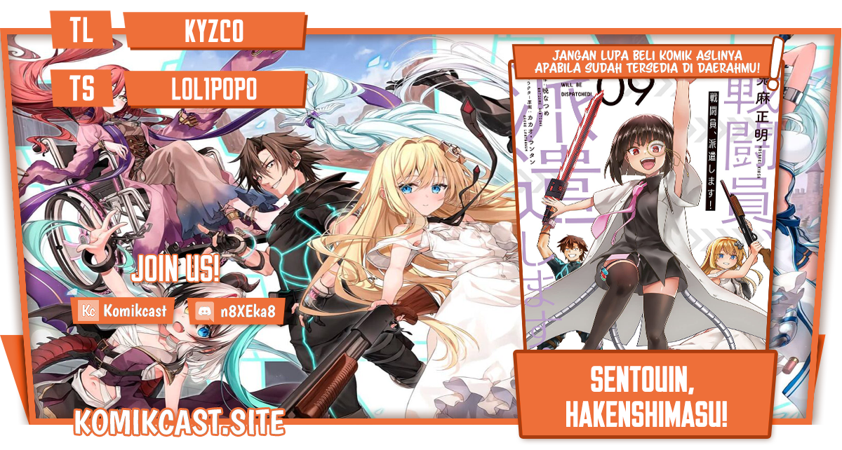Komik Sentouin, Hakenshimasu! Chapter 40 gambar 1