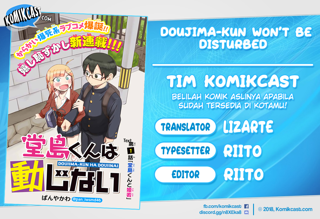 Komik Doujima-kun wa Doujinai Chapter 02 gambar 1