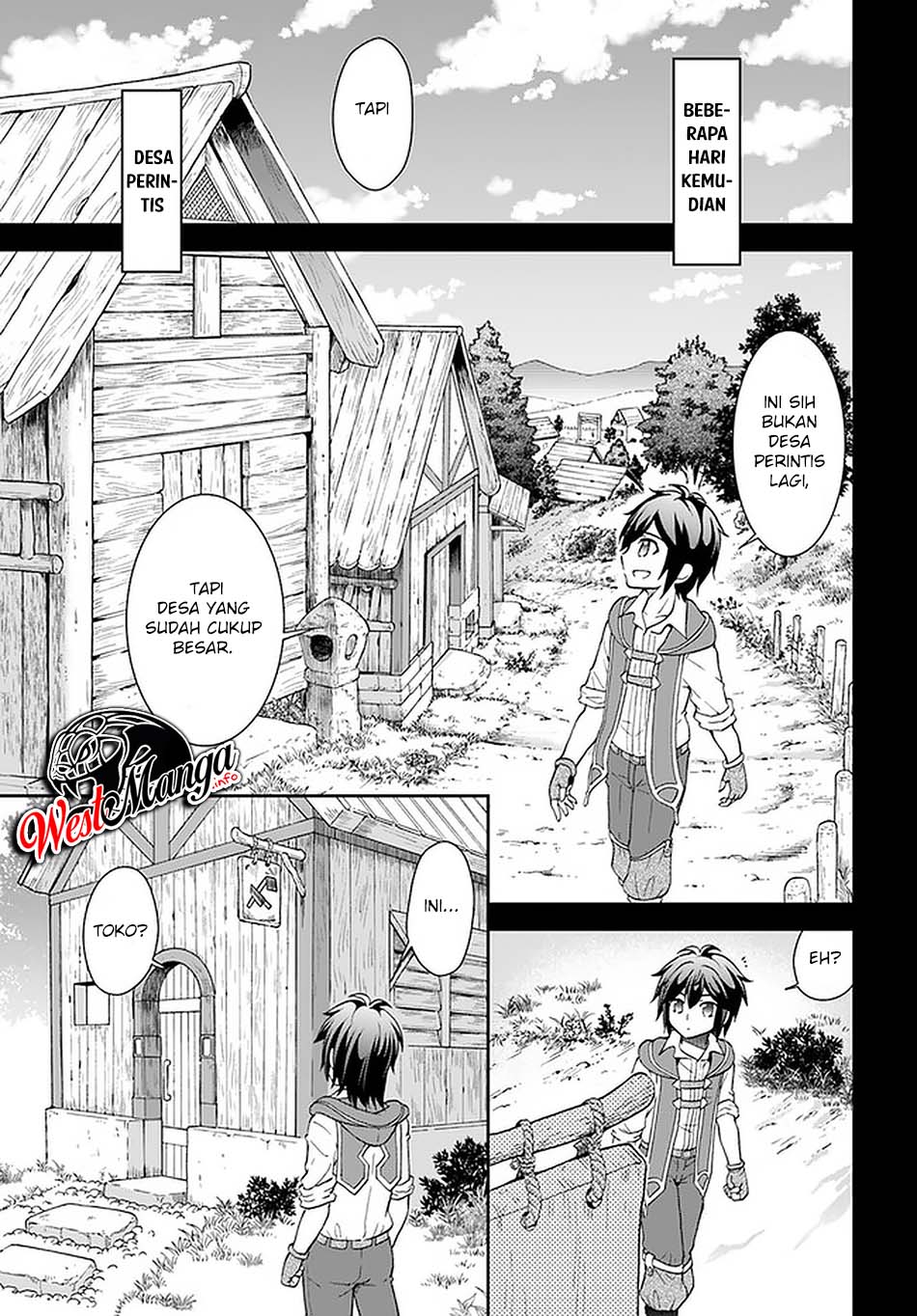 Manga Tenohira Kaitakumura de Isekai Kenkouki ~Fueteku Yome-tachi to Nonbiri Mujintou Raifu~ Chapter 23 gambar 2