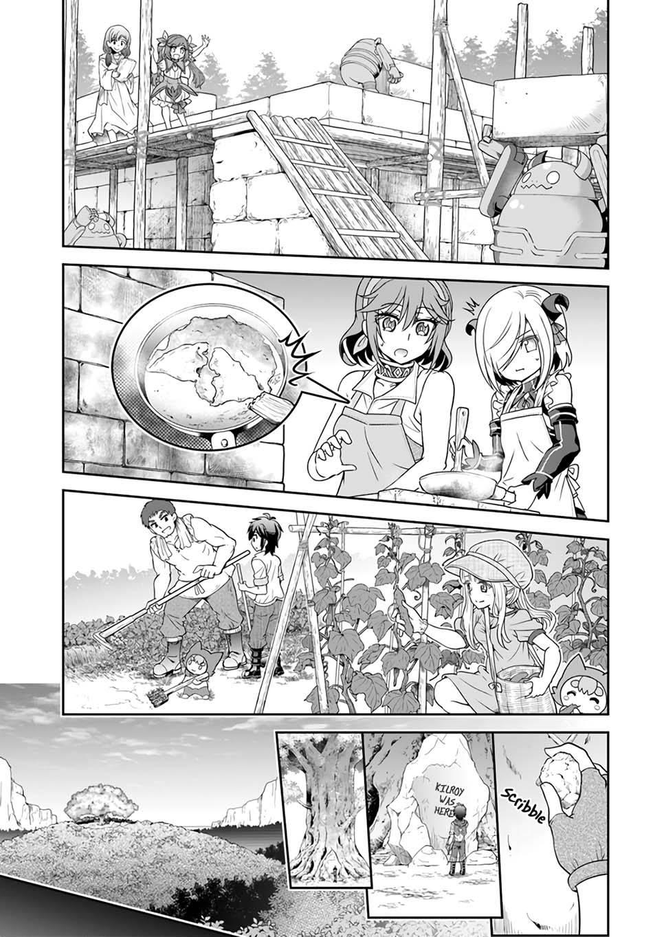 Tenohira Kaitakumura de Isekai Kenkouki ~Fueteku Yome-tachi to Nonbiri Mujintou Raifu~ Chapter 20 Gambar 11