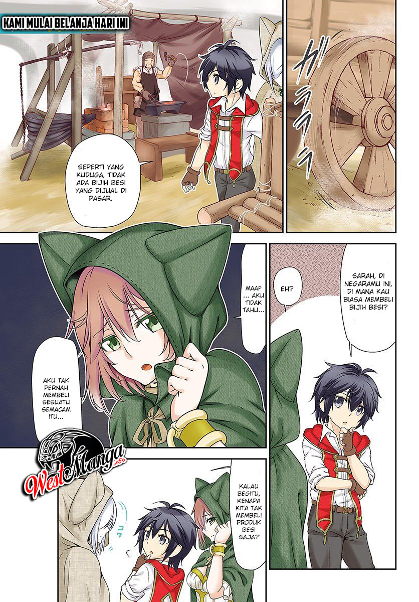 Manga Tenohira Kaitakumura de Isekai Kenkouki ~Fueteku Yome-tachi to Nonbiri Mujintou Raifu~ Chapter 13 gambar 2