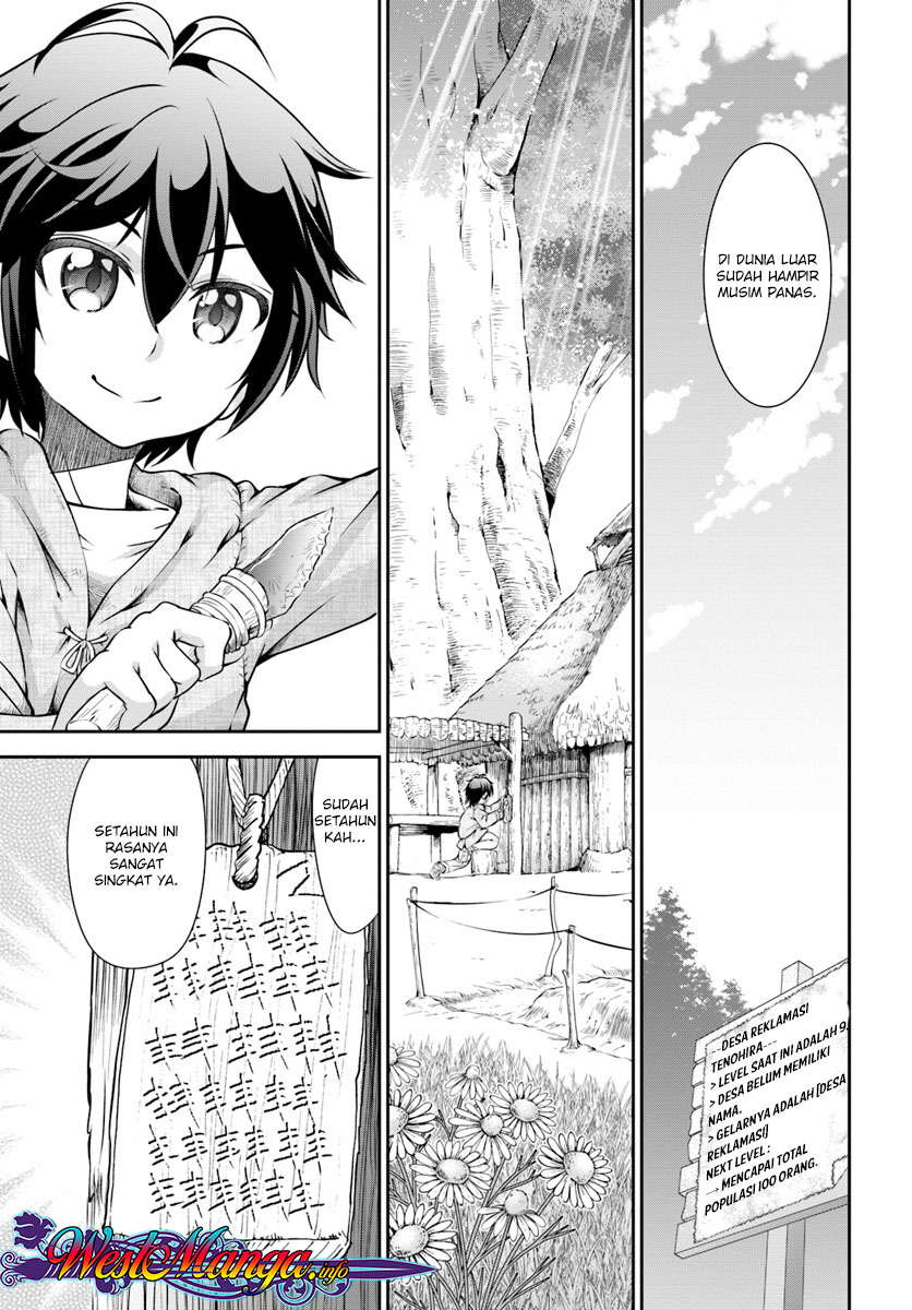 Tenohira Kaitakumura de Isekai Kenkouki ~Fueteku Yome-tachi to Nonbiri Mujintou Raifu~ Chapter 08 Gambar 21