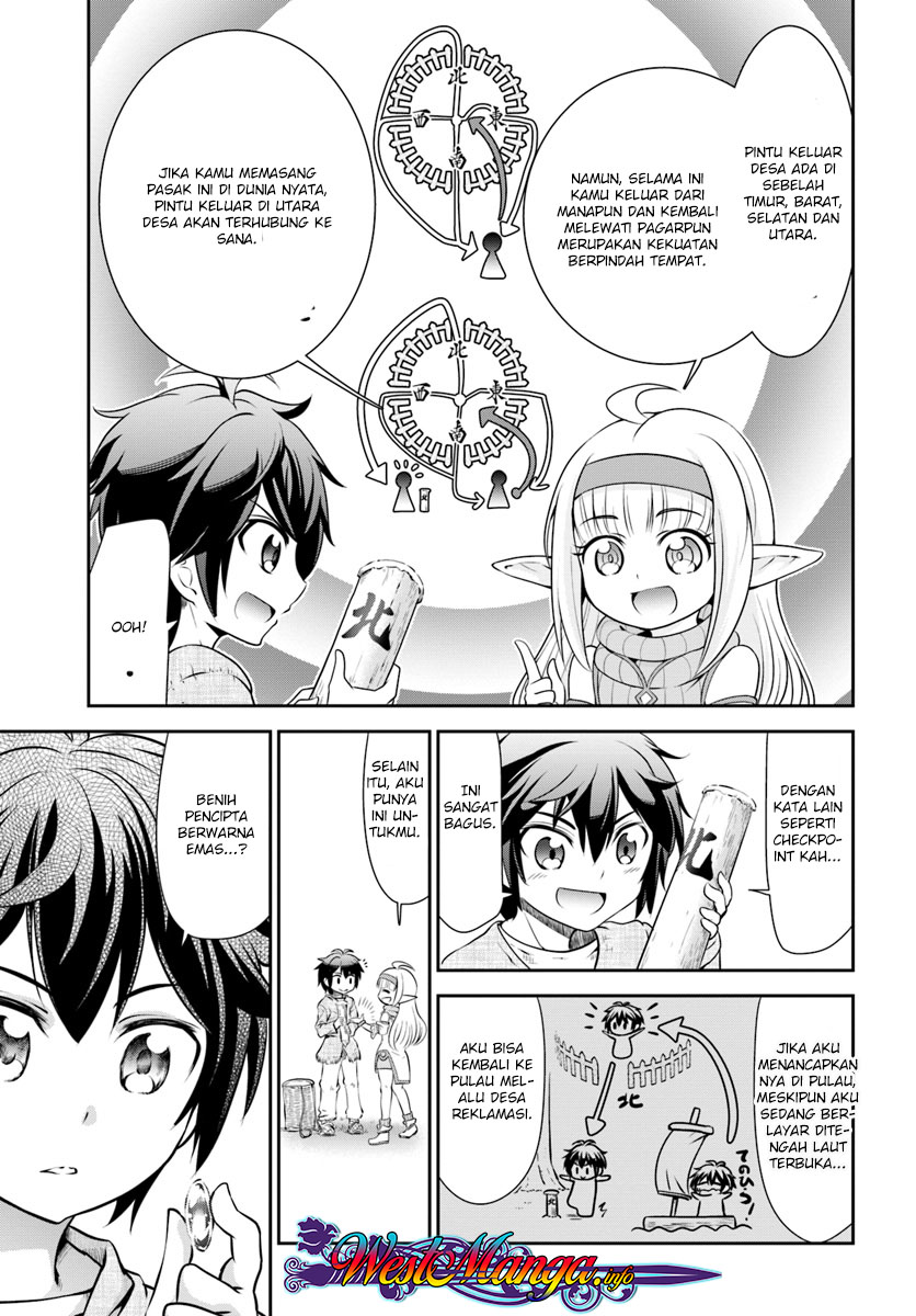 Tenohira Kaitakumura de Isekai Kenkouki ~Fueteku Yome-tachi to Nonbiri Mujintou Raifu~ Chapter 08 Gambar 23