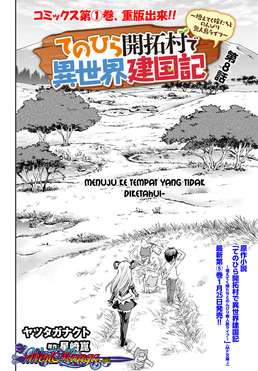 Tenohira Kaitakumura de Isekai Kenkouki ~Fueteku Yome-tachi to Nonbiri Mujintou Raifu~ Chapter 08 Gambar 3
